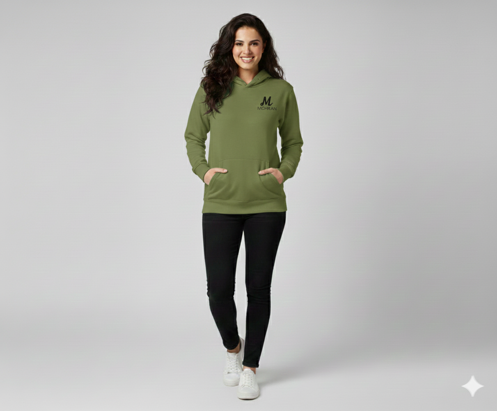 Olive green Hoodie
