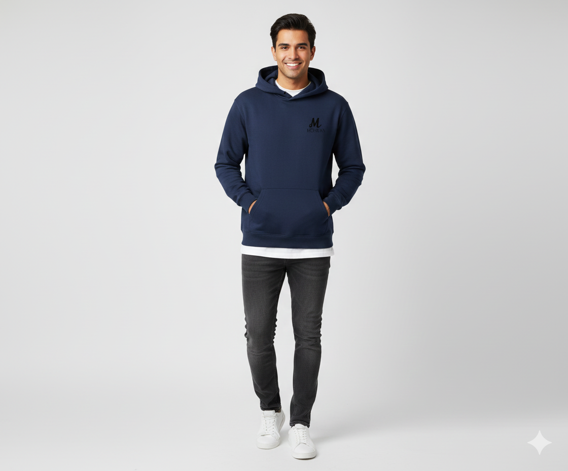 Navy Blue Hoodie